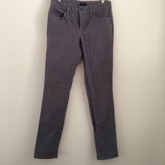 Ann Taylor Gray Curvy Soft Brushed Pants | Size 2 - Picture 1 of 5